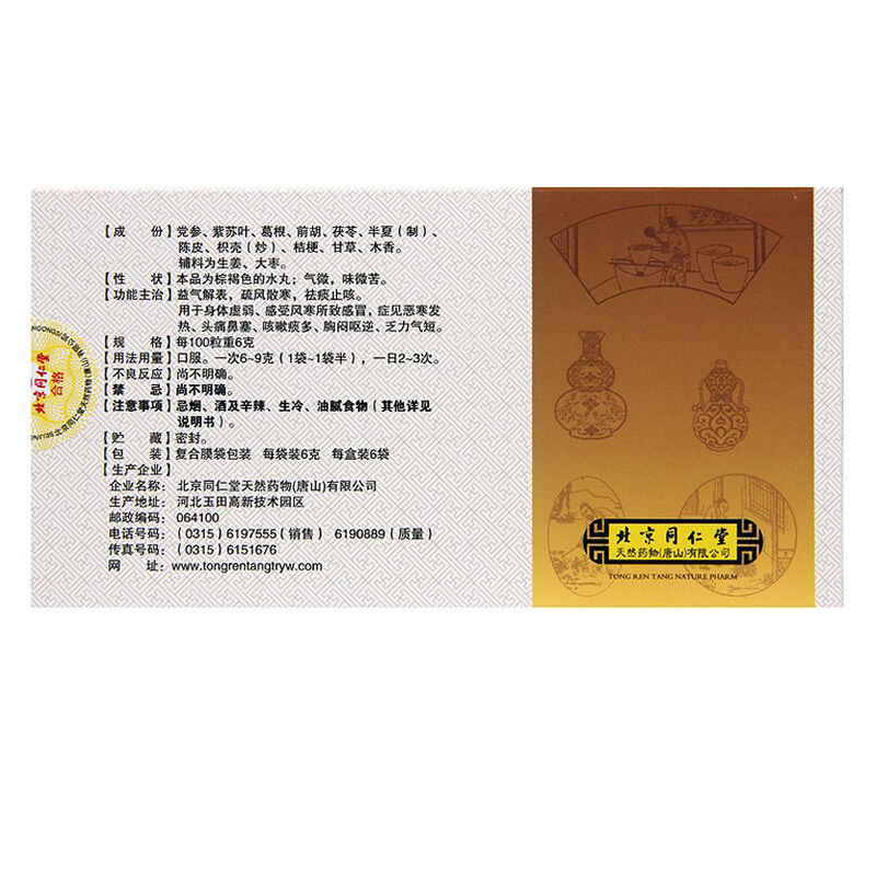 参苏丸,参苏丸,丸剂_6g*6袋,集药方舟 | 药品零售 | 电商平台