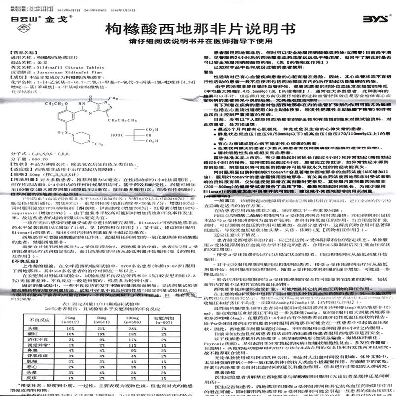 1商维商城演示版2测试3演示版4枸橼酸西地那非片5枸橼酸西地那非片6286.00750mg*10片8片剂9广州白云山医药集团股份有限公司白云山制药总厂