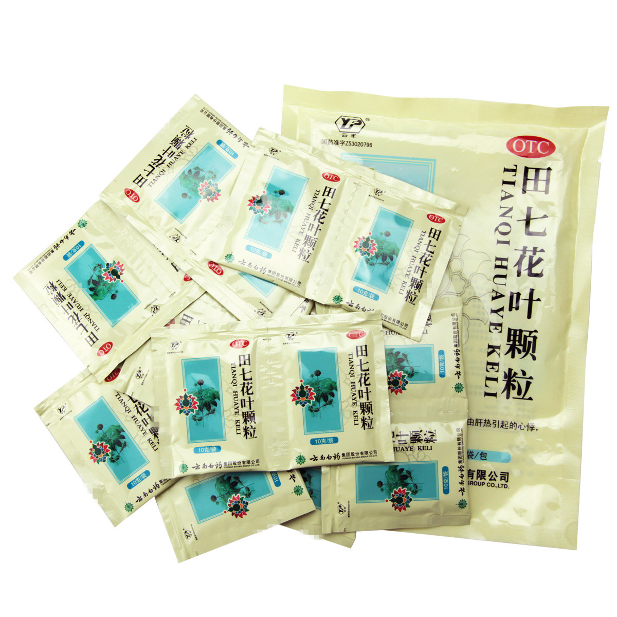 田七花叶颗粒,田七花叶颗粒,颗粒剂_20袋,集药方舟药房