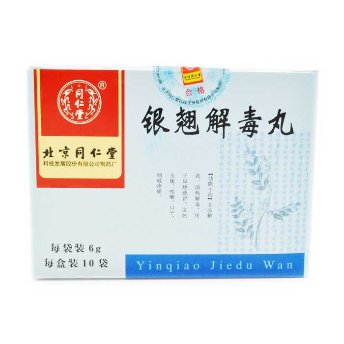 银翘解毒丸 6g*10袋