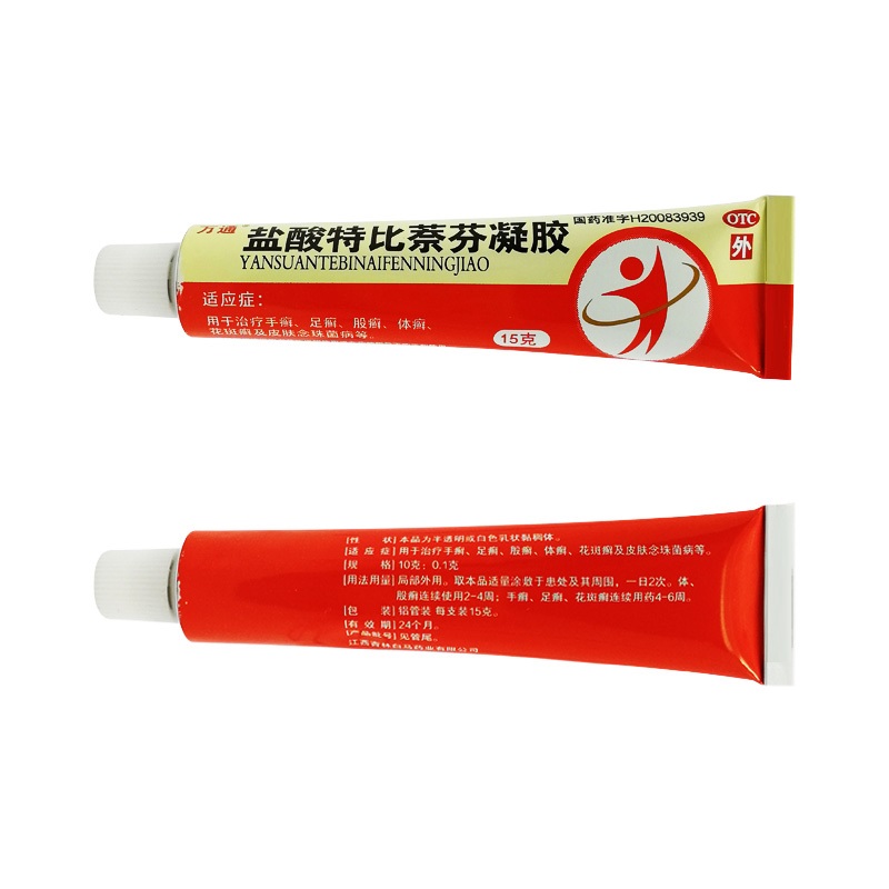 盐酸特比萘芬凝胶,盐酸特比萘芬凝胶（万通）,凝胶/凝露/凝膏剂_15g,集药方舟 | 药品零售 | 电商平台