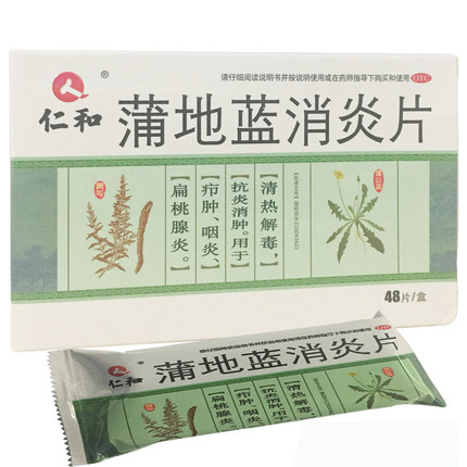 蒲地蓝消炎片,蒲地蓝消炎片 0.3g*48片,片剂_0.3g*48片,集药方舟 | 药品零售 | 电商平台